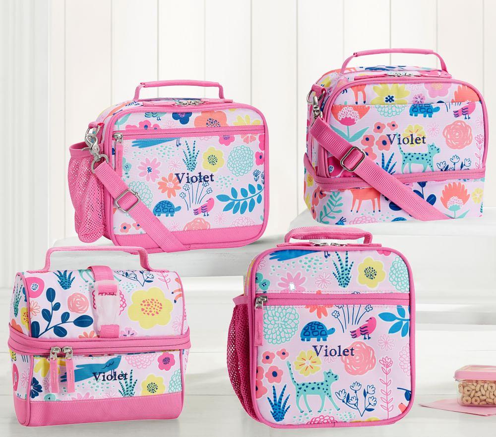 Mackenzie Pink Sasha's Garden Lunch Box